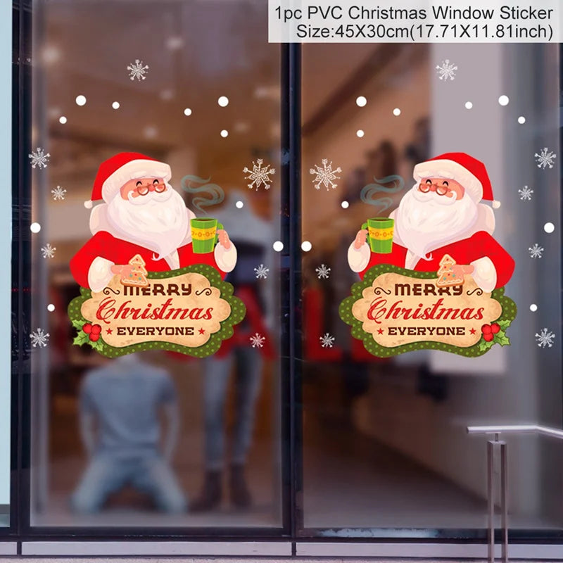 Christmas Wall Window Stickers