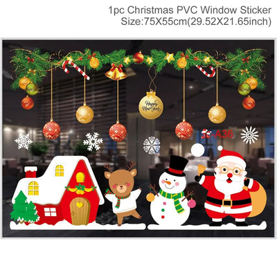 Christmas Wall Window Stickers