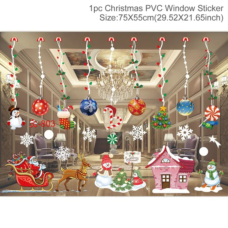 Christmas Wall Window Stickers