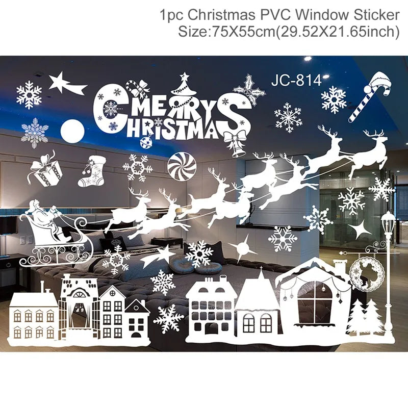 Christmas Wall Window Stickers