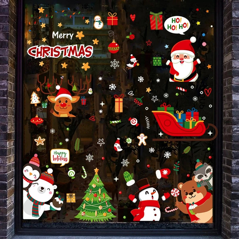 Christmas Wall Window Stickers