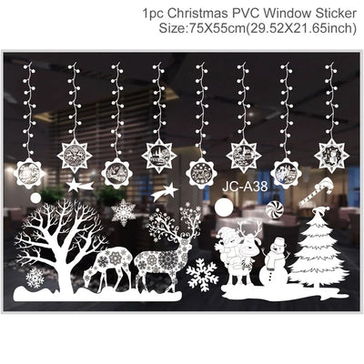 Christmas Wall Window Stickers