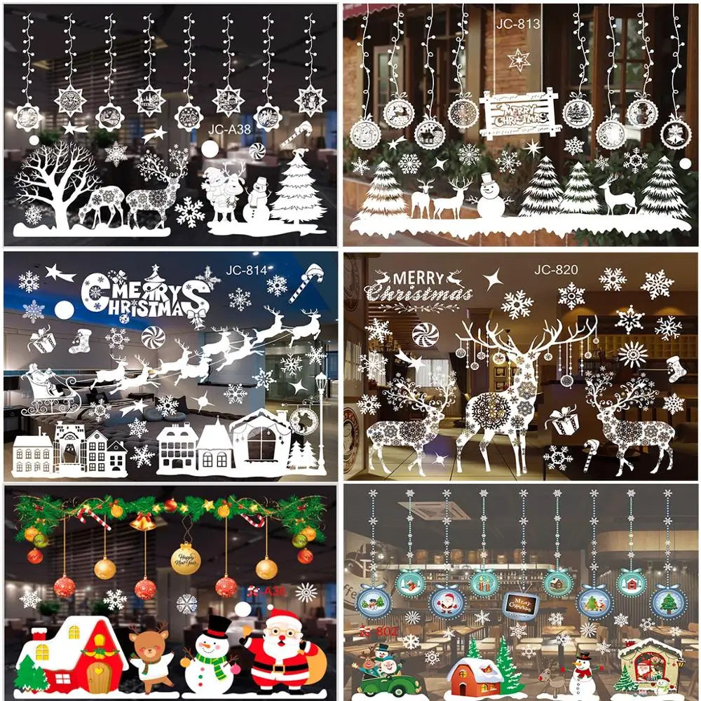 Christmas Wall Window Stickers