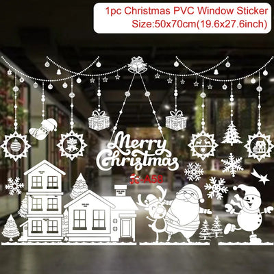 Christmas Wall Window Stickers