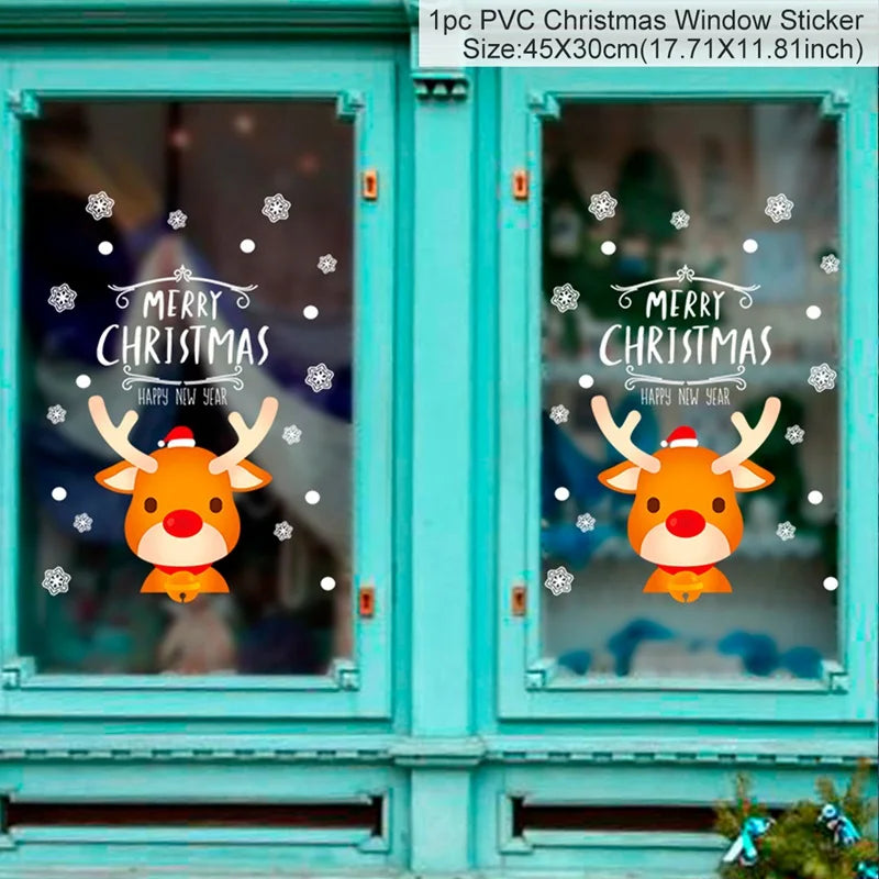 Christmas Wall Window Stickers