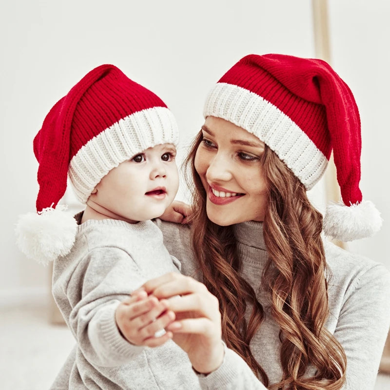 2024 Knitted Christmas Hat