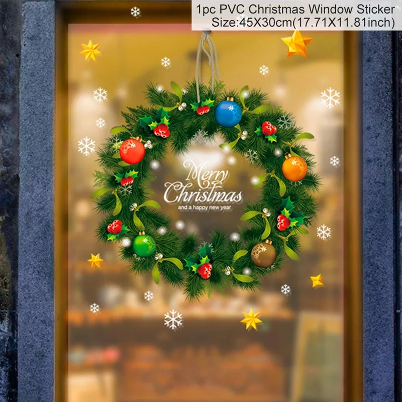 Christmas Wall Window Stickers