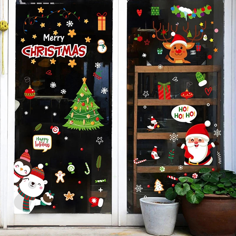 Christmas Wall Window Stickers