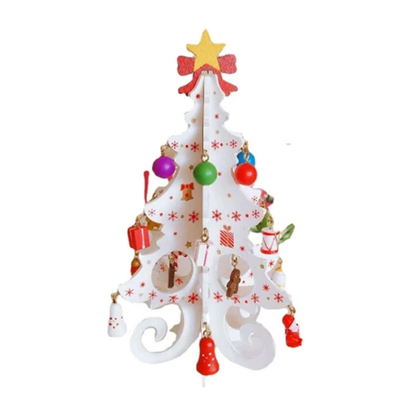 Handcrafted Wooden Christmas Tree