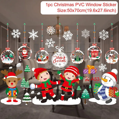 Christmas Wall Window Stickers