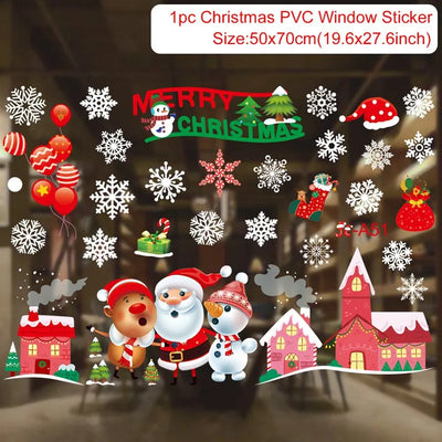 Christmas Wall Window Stickers