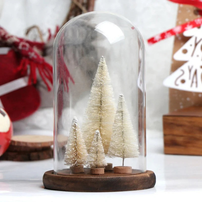 8pcs Mini Decorative Christmas Tree