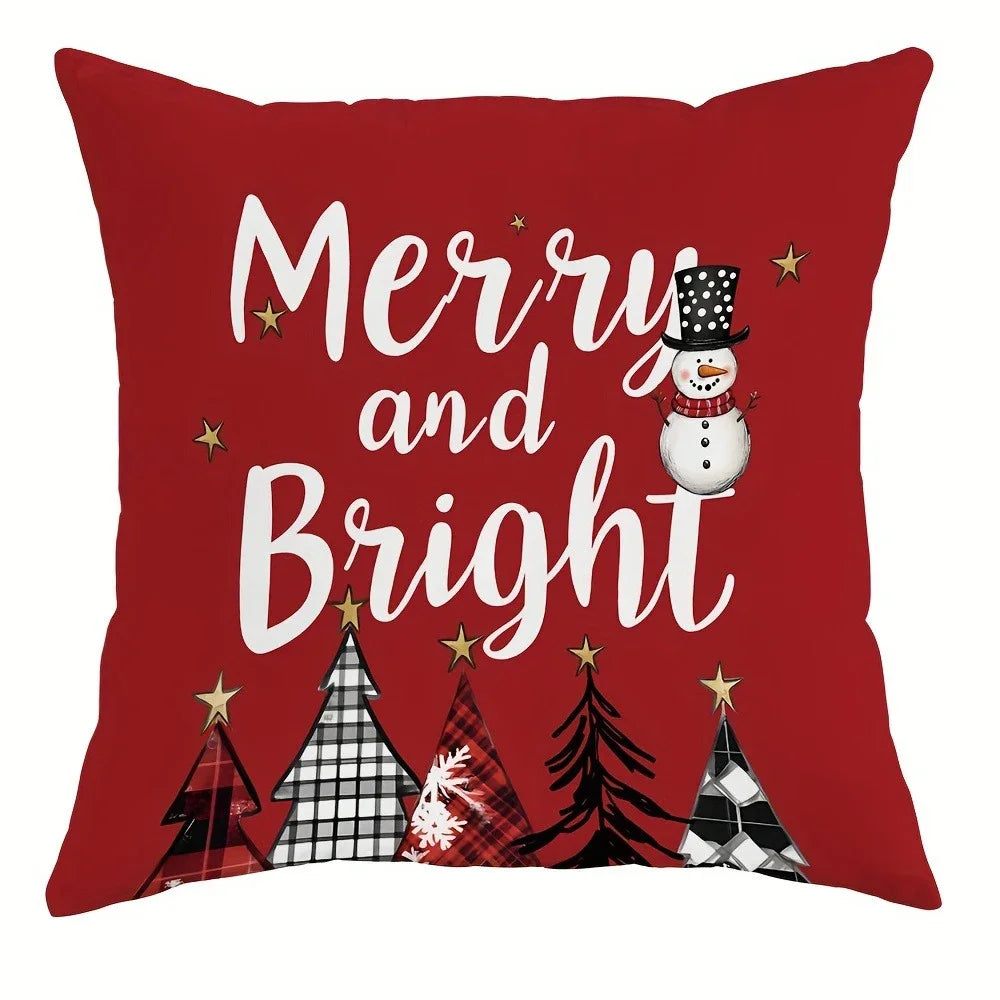 Christmas decoration pillowcase