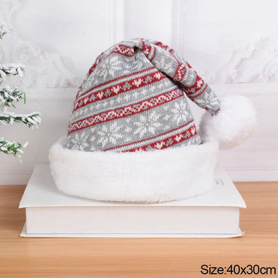 2024 Knitted Christmas Hat