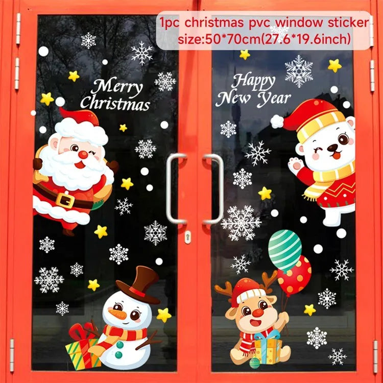 Christmas Wall Window Stickers