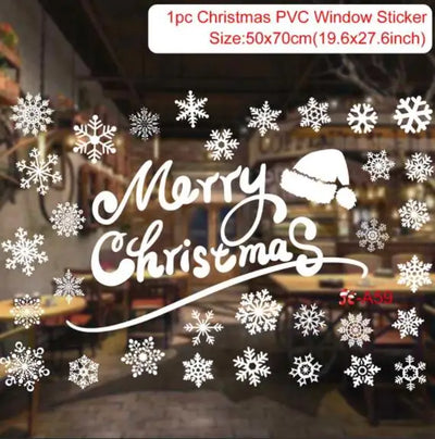 Christmas Wall Window Stickers