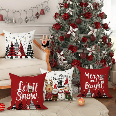 Christmas decoration pillowcase