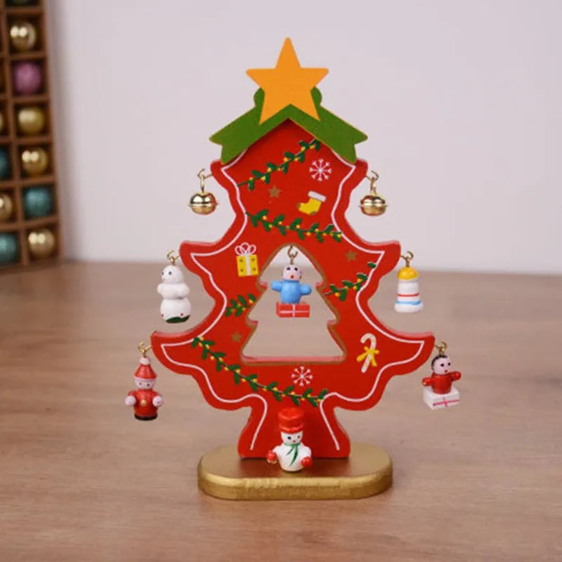 Handcrafted Wooden Christmas Tree