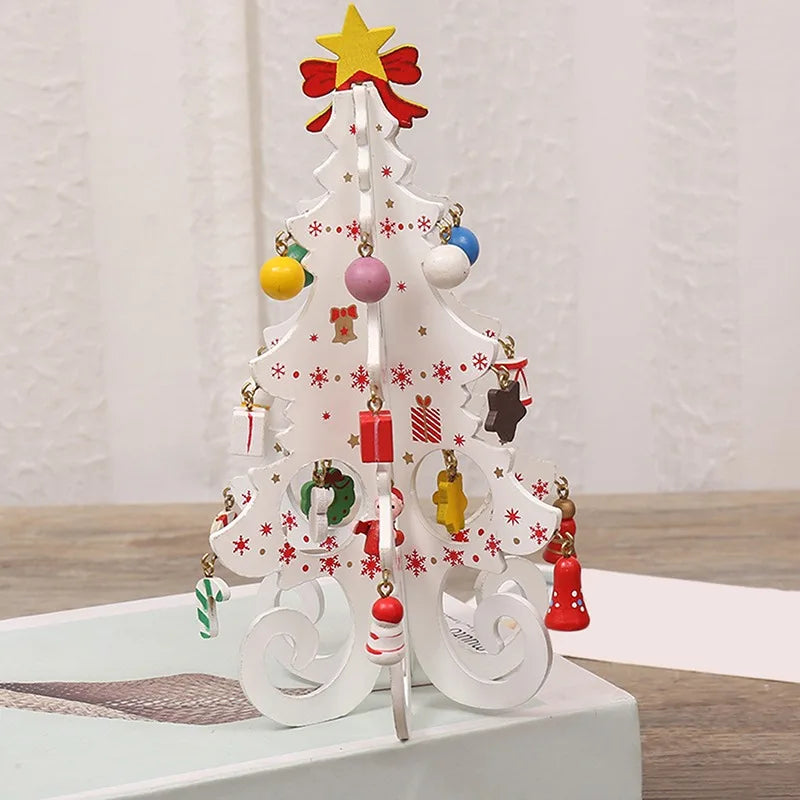 Handcrafted Wooden Christmas Tree