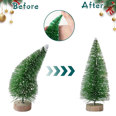 Artificial Mini Wooden Christmas Tree