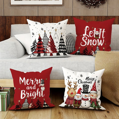 Christmas decoration pillowcase