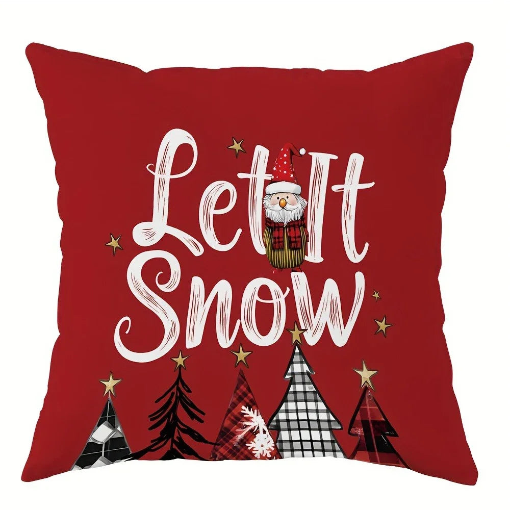 Christmas decoration pillowcase