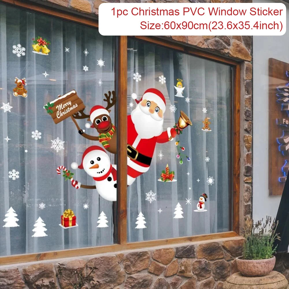 Christmas Wall Window Stickers