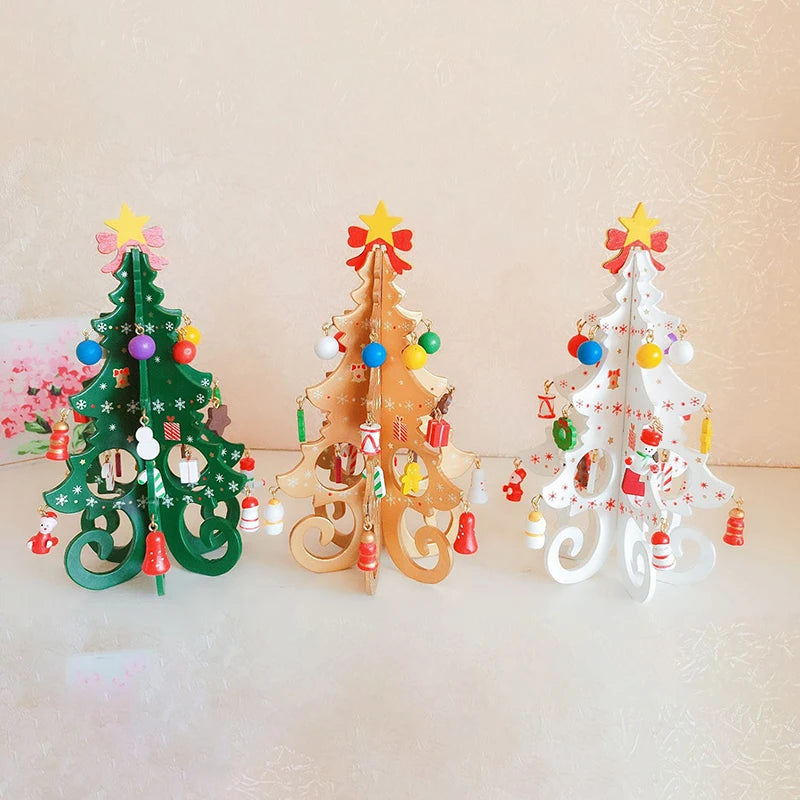 Handcrafted Wooden Christmas Tree