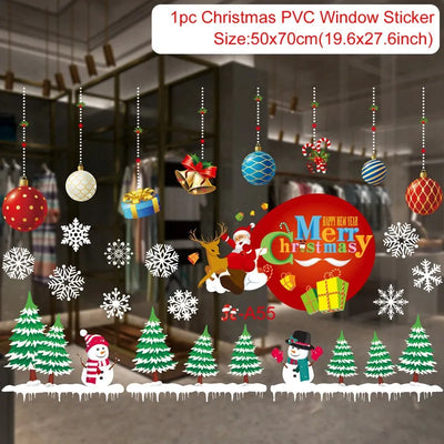 Christmas Wall Window Stickers