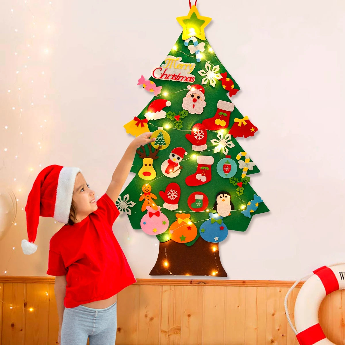 DIY Felt Christmas Tree