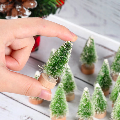 Artificial Mini Wooden Christmas Tree