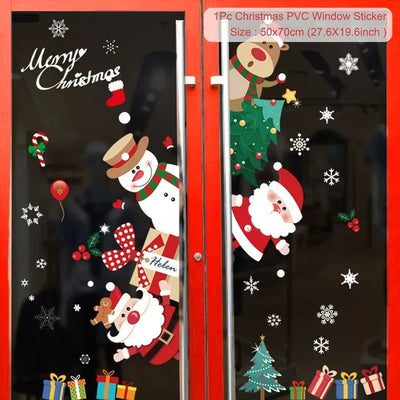 Christmas Wall Window Stickers