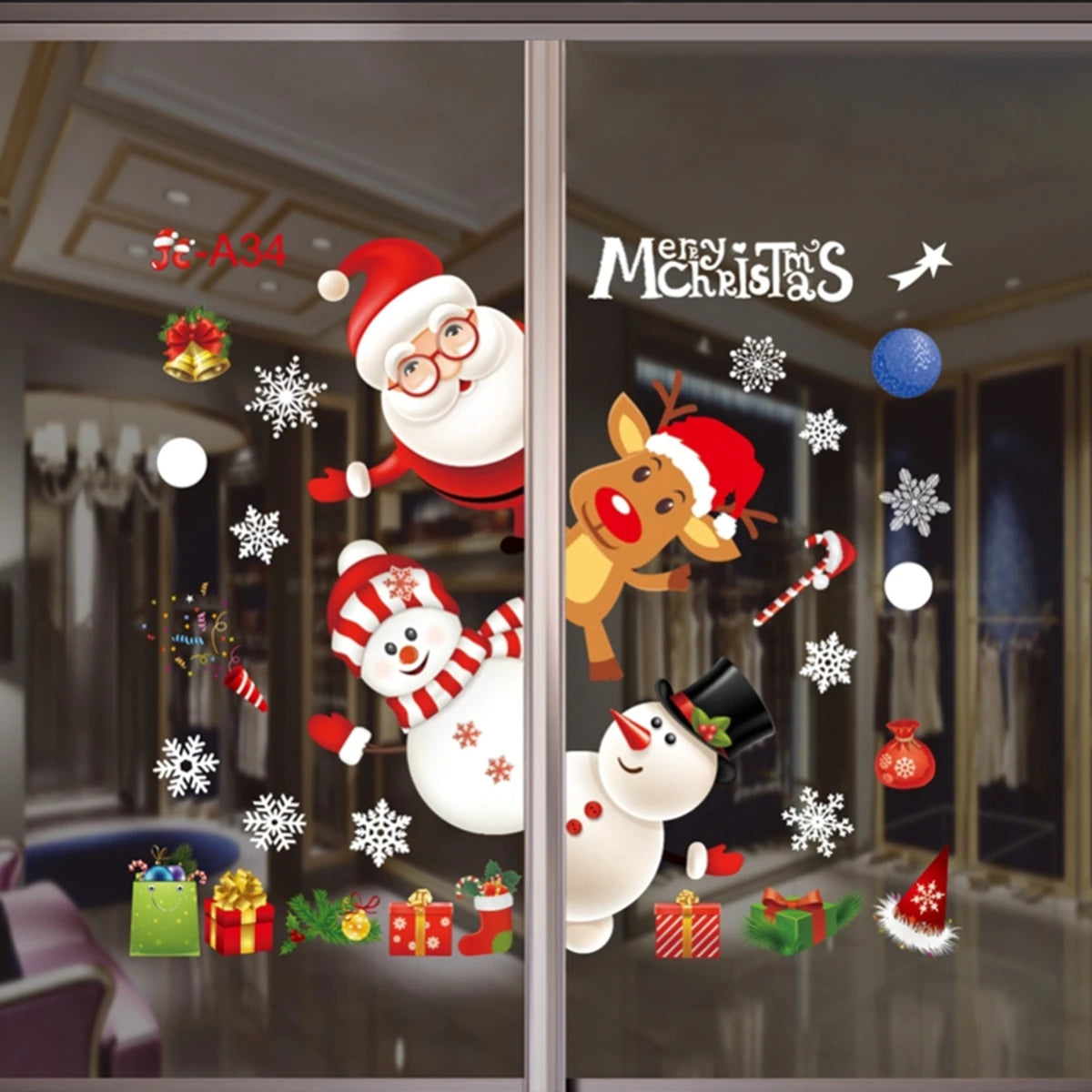 Christmas Wall Window Stickers