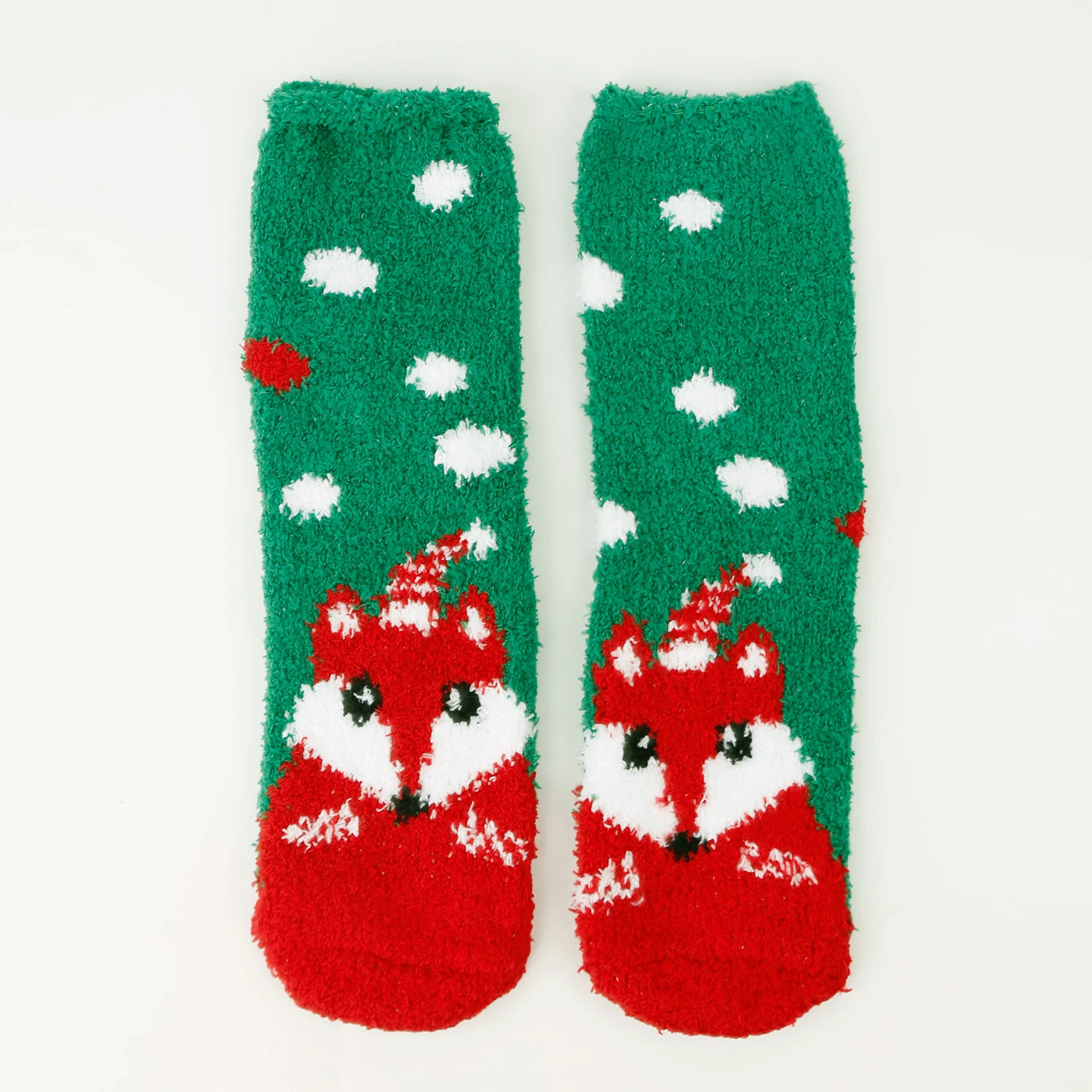 Autumn and Winter New Adult Christmas Socks Snowflake Elk Santa Claus Men and Women Middle Socks