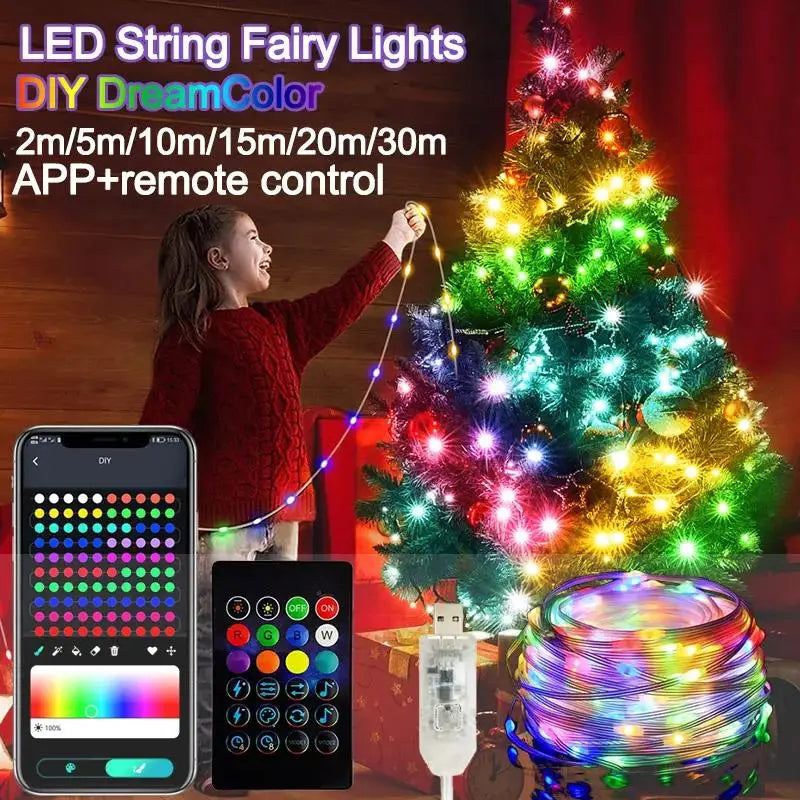 Christmas LED light string