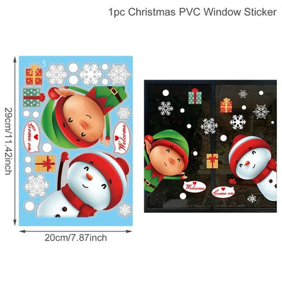 Christmas Wall Window Stickers