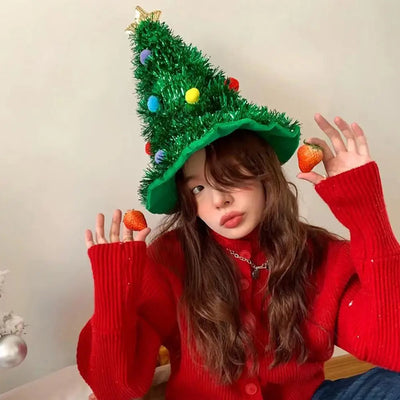 2024 Ins Christmas Tree Hat