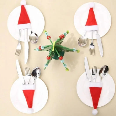 Christmas Hat Fork