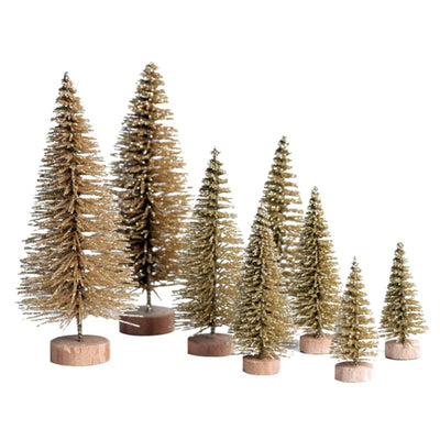 8pcs Mini Decorative Christmas Tree