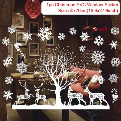 Christmas Wall Window Stickers