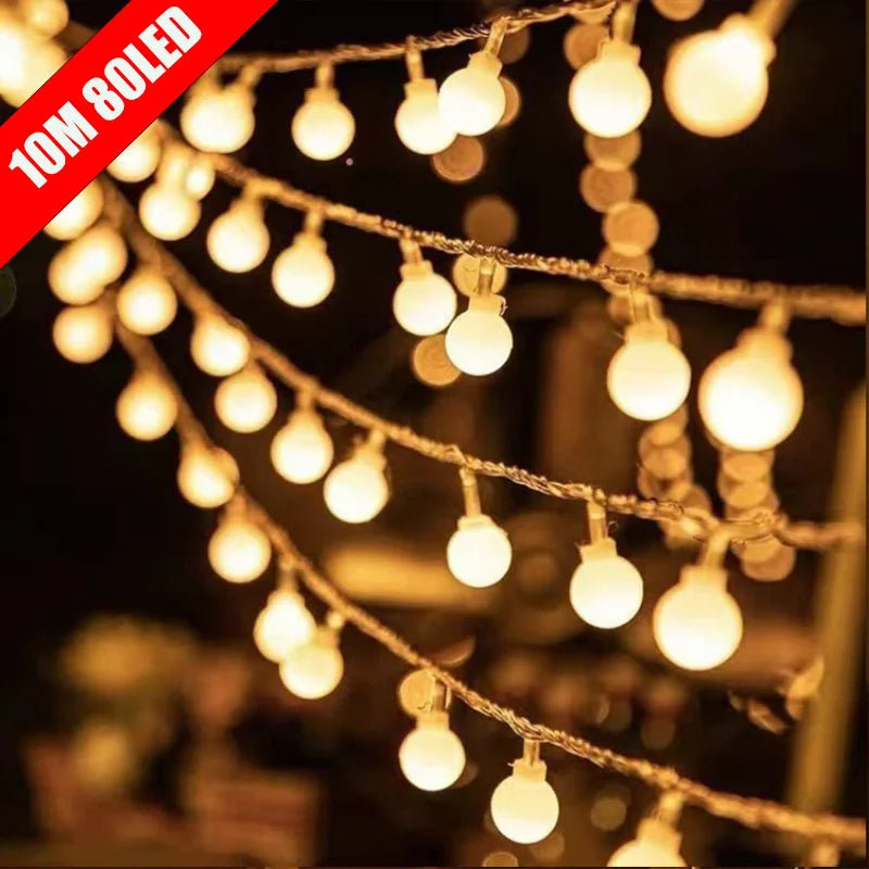 10M Small Ball Fairy Lights Globe