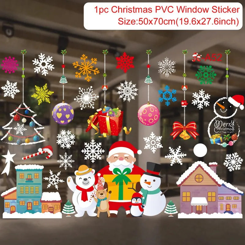 Christmas Wall Window Stickers