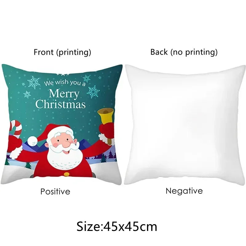 Christmas decoration pillowcase