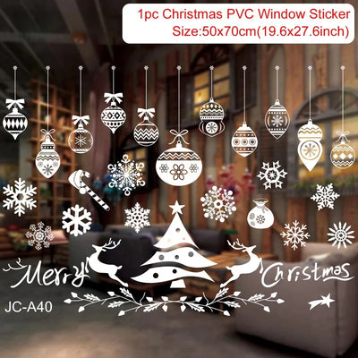 Christmas Wall Window Stickers