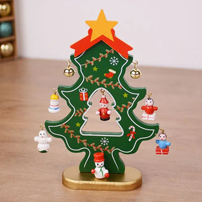 Handcrafted Wooden Christmas Tree