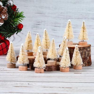 Artificial Mini Wooden Christmas Tree