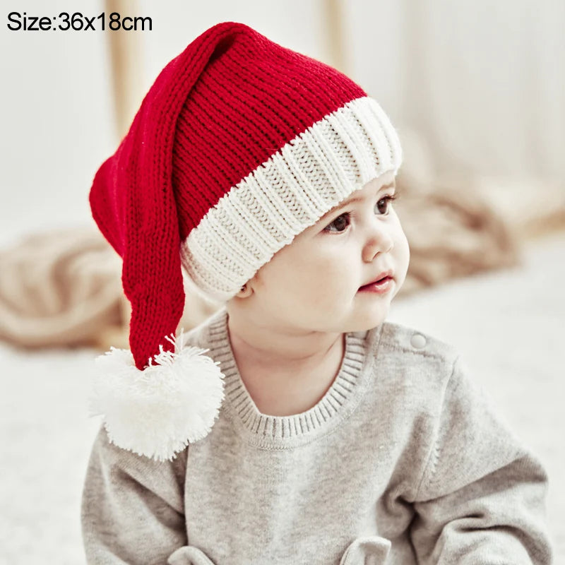 2024 Knitted Christmas Hat