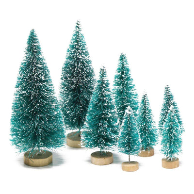 8pcs Mini Decorative Christmas Tree