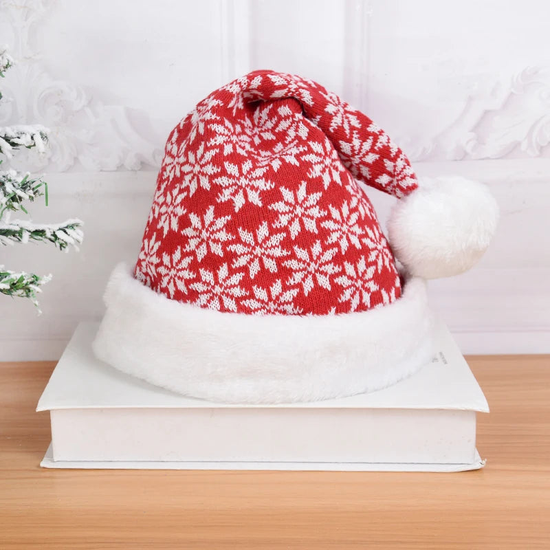 2024 Knitted Christmas Hat