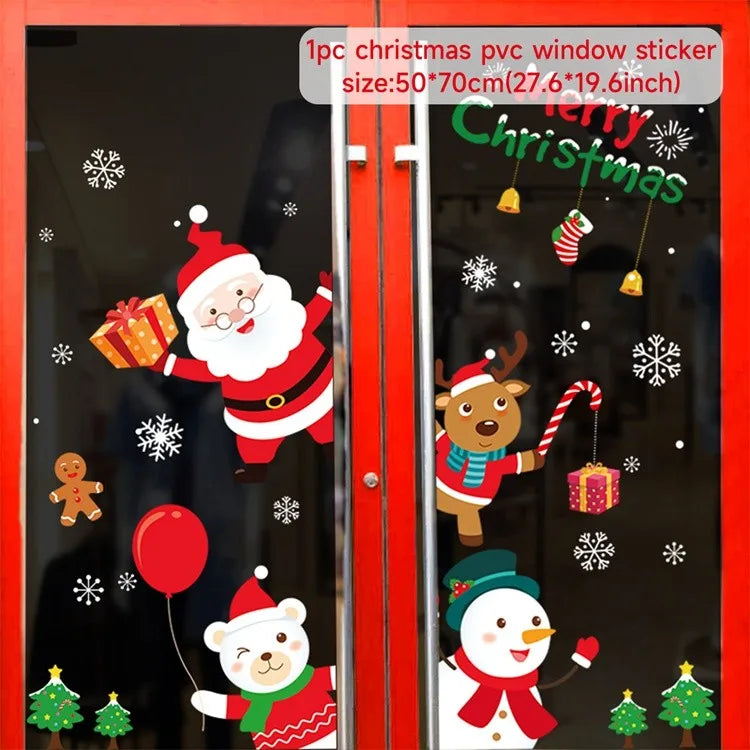 Christmas Wall Window Stickers